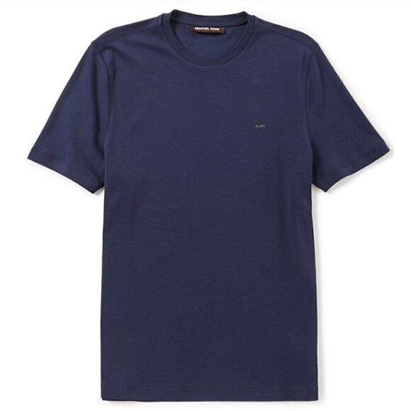 Michael Kors Mens Soft Lightweight Short Sleeve Logo Tee Crew Neck L XL - Picture 6 of 7
